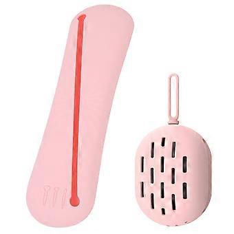 Makeup Brush Holder Silicone Brush Organizer for Storage 1Set Makeup Sponge