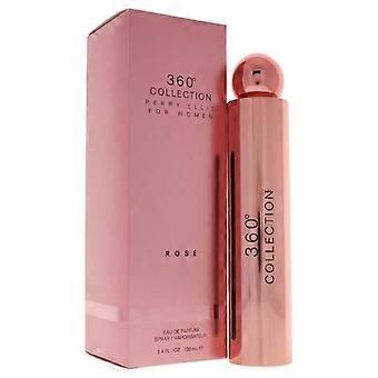 Perfume - Perry Ellis - Colección 360 Rosa - 100 ml - Floral - Notas frutales