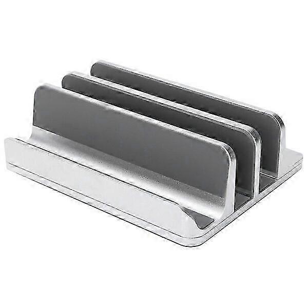 Laptop Vertical Stand Adjustable Width Aluminum Material with Installation Tools Desktop Organizer Stand