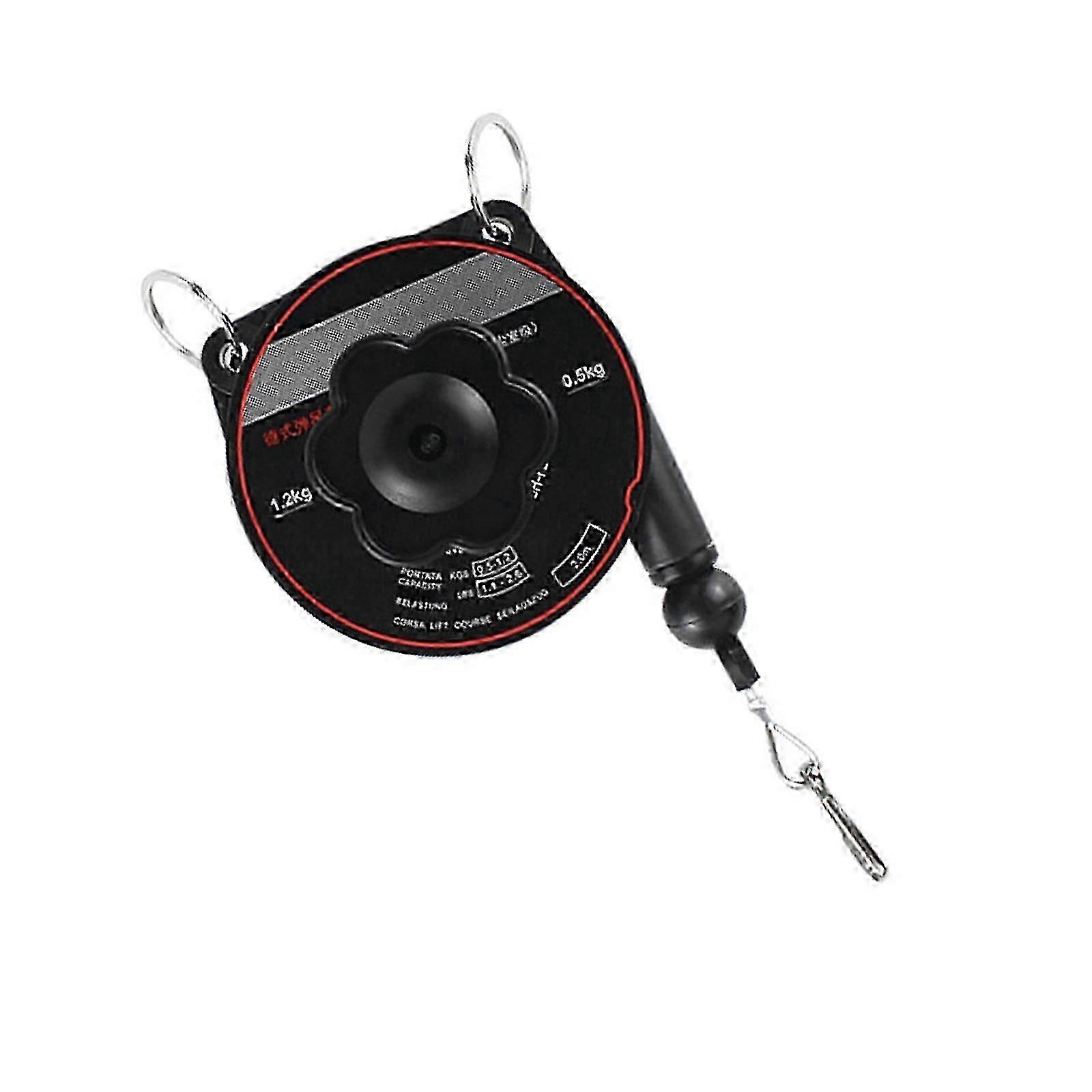 Weighty Duty Adjustable Implement Hook with Safety Lock Spring Loaded Convenient Installation Multi-Color