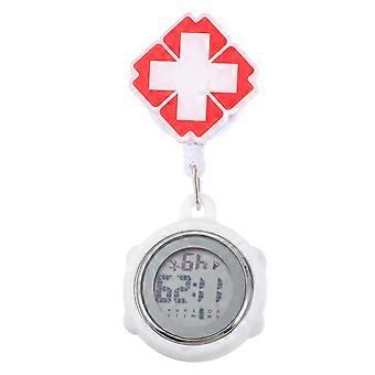 Hanging Fob Watch Nurse Digital Multifunction Clip on