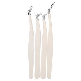 Eyelash Extension Tools Stainless Steel Tweezers for Makeup Use 1Set