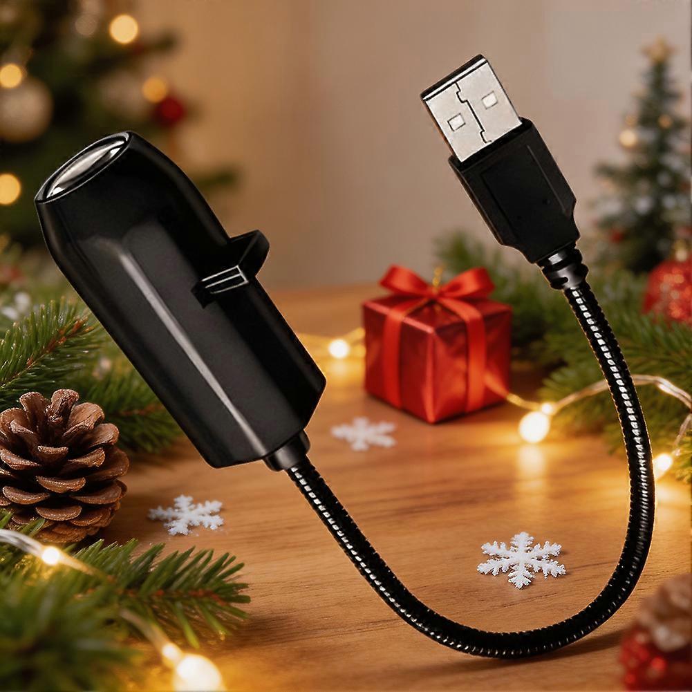 Multi-Slide Christmas LED Projector Night Light, Dynamic Wave Effect Decorative Lamp with Timer Function, Easy-Install Room Light