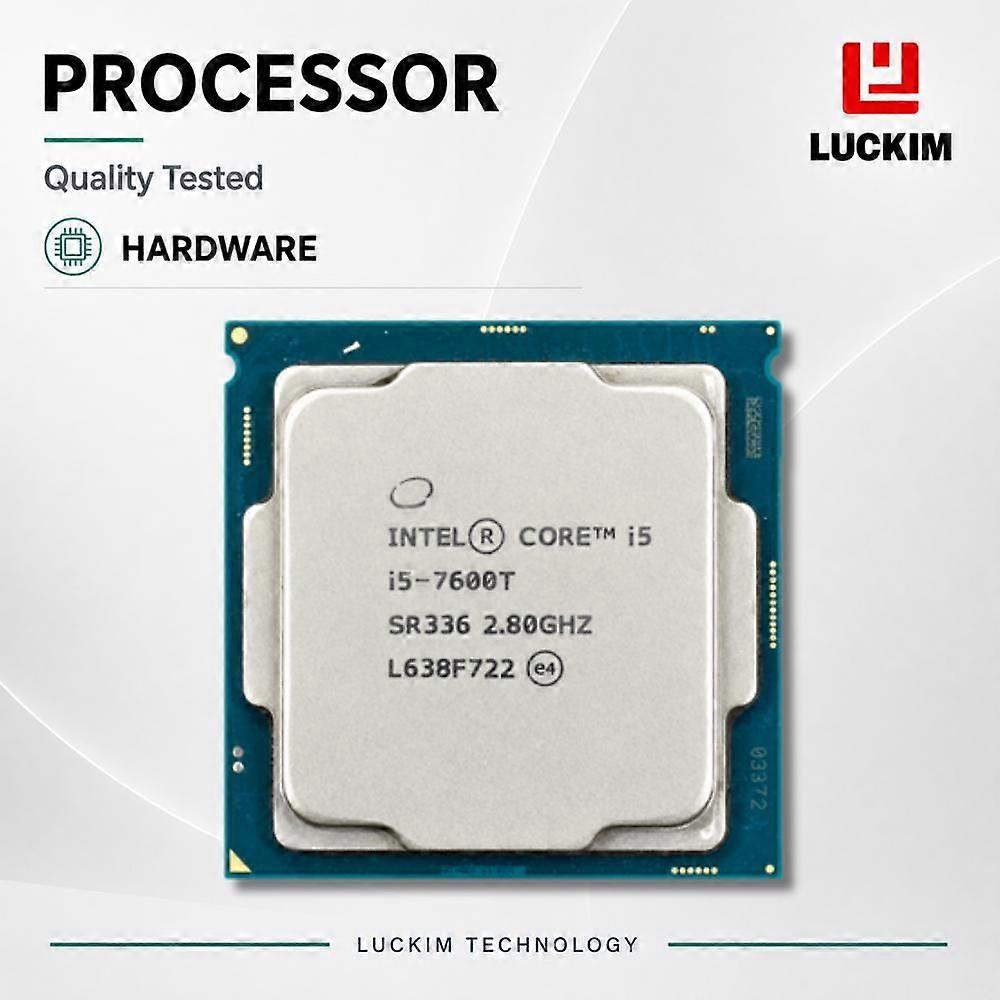 I5-7600T Desktop Processor 4 Core 4 Thread 2.8GHz 6MB Cache LGA1151 CPU 35W DDR4