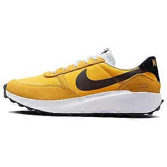 Nike Waffle Nav University Gull Svart Hvit Gullblad FJ4195-700