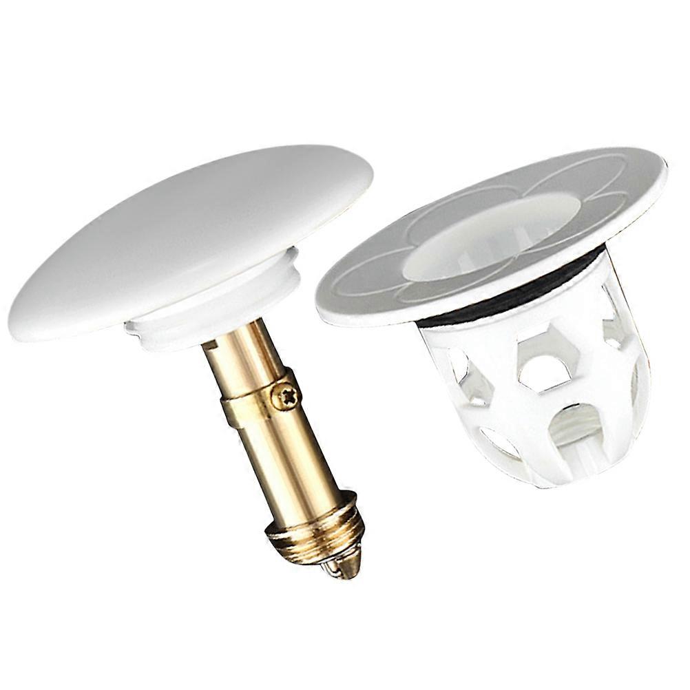 Bathroom Sink Plug Ceramic Drain Stopper for Anti-Clogging Function