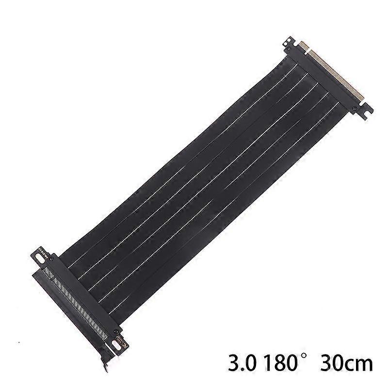 Full Speed Pcie 3.0 4.0 16X Riser Cable Graphics Card Extension Cable Pcie Express Gpu Expansion Card Riser Shielded Extender