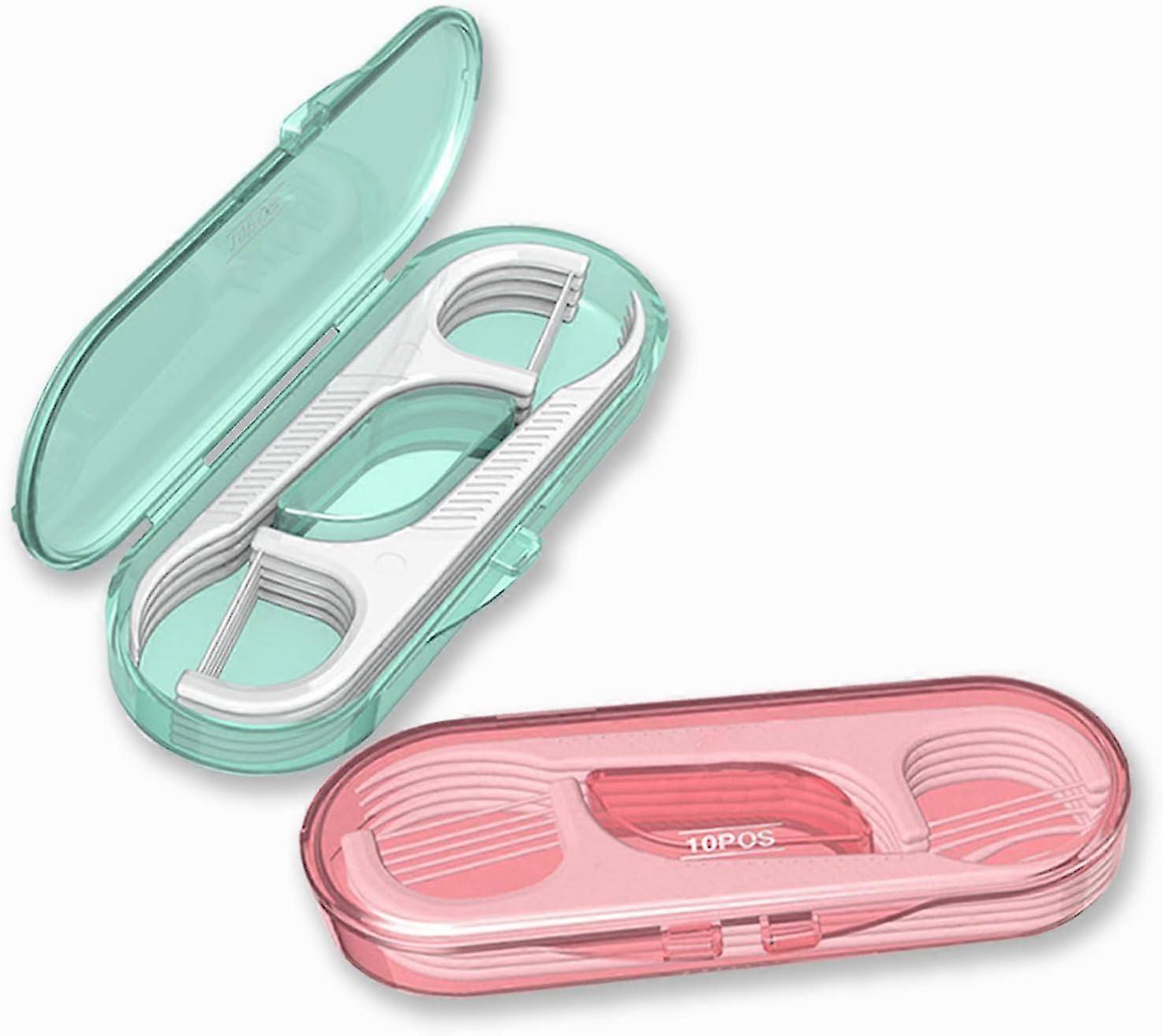 Compact Travel Floss Picks 20 Count