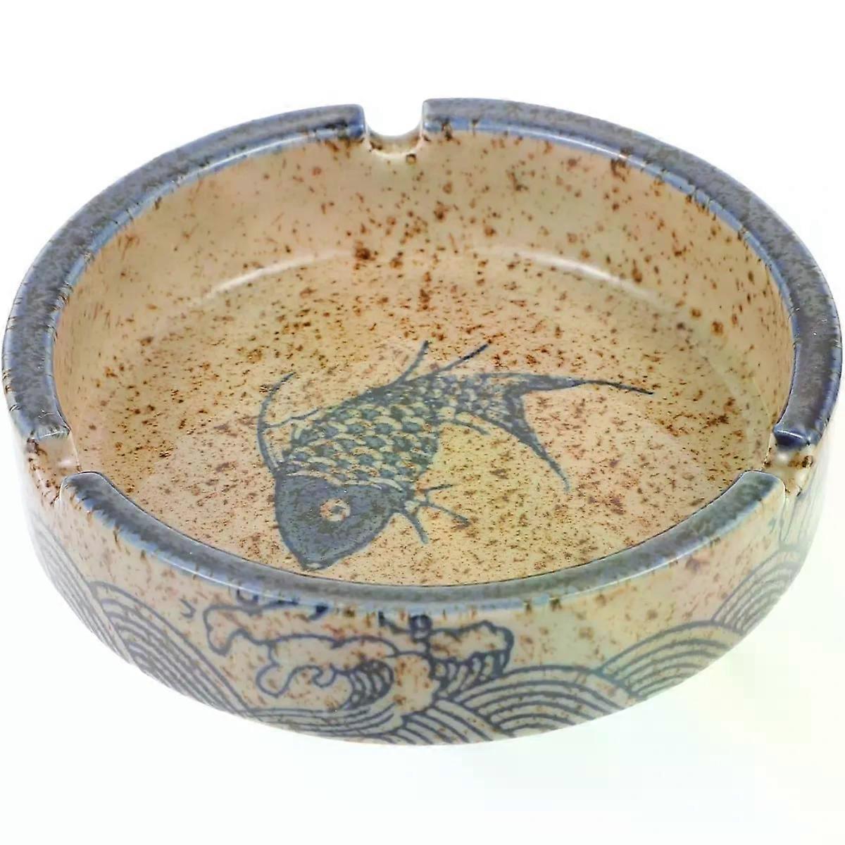 Ceramic Ashtray Ornament, Smooth Surface, Easy Cleaning
