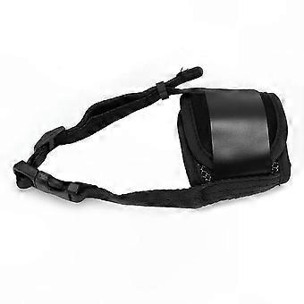 Boca para perro antimosquitos, color negro, ajustable, cómoda, fácil de limpiar.