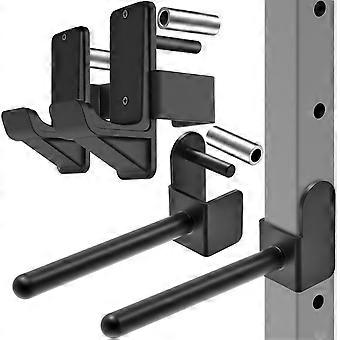 J-Hooks voor Squat/Power Rack, Halterschijvenhouderset voor 2" x 2" Power Rack