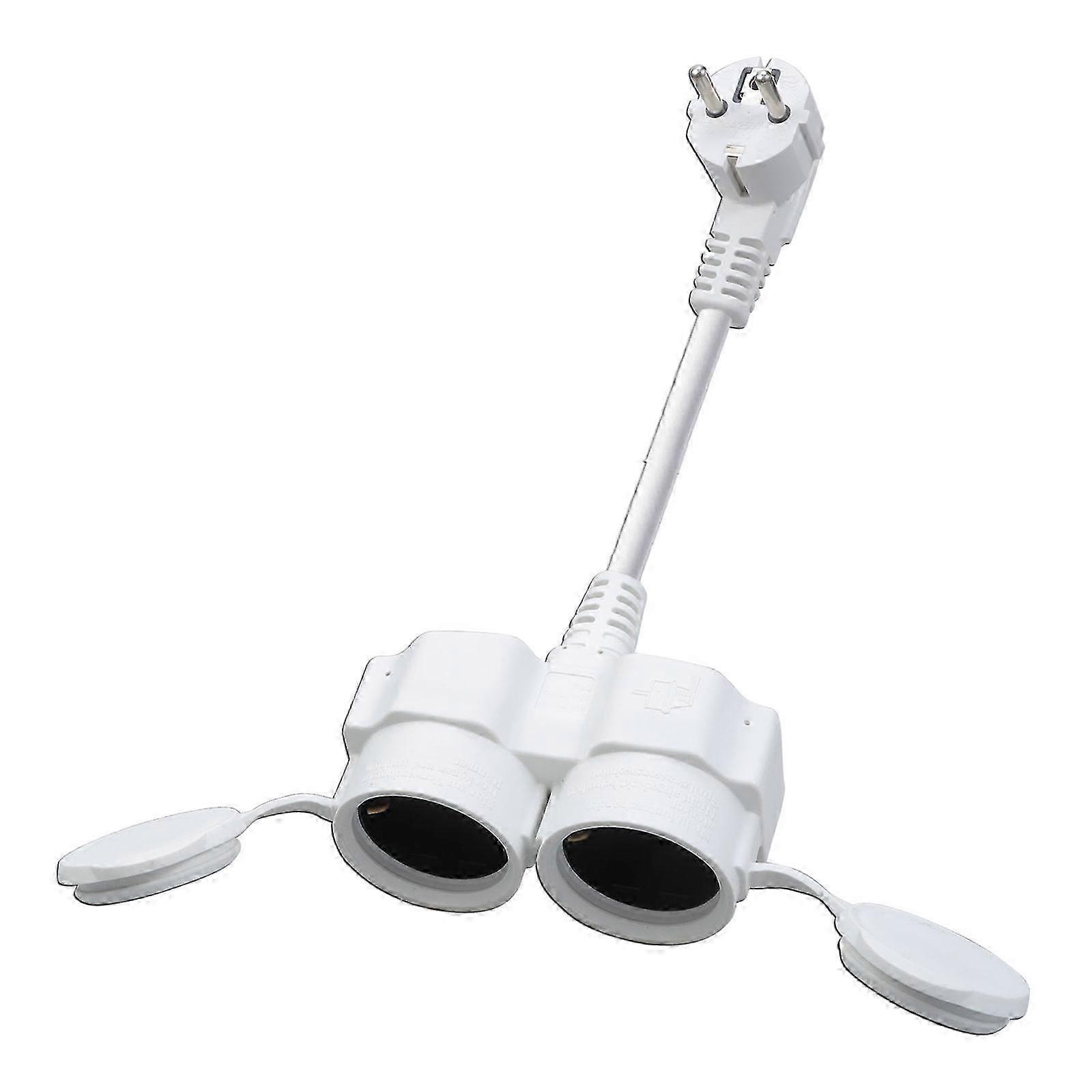 Outdoor 16A IP44 Double Socket Extension