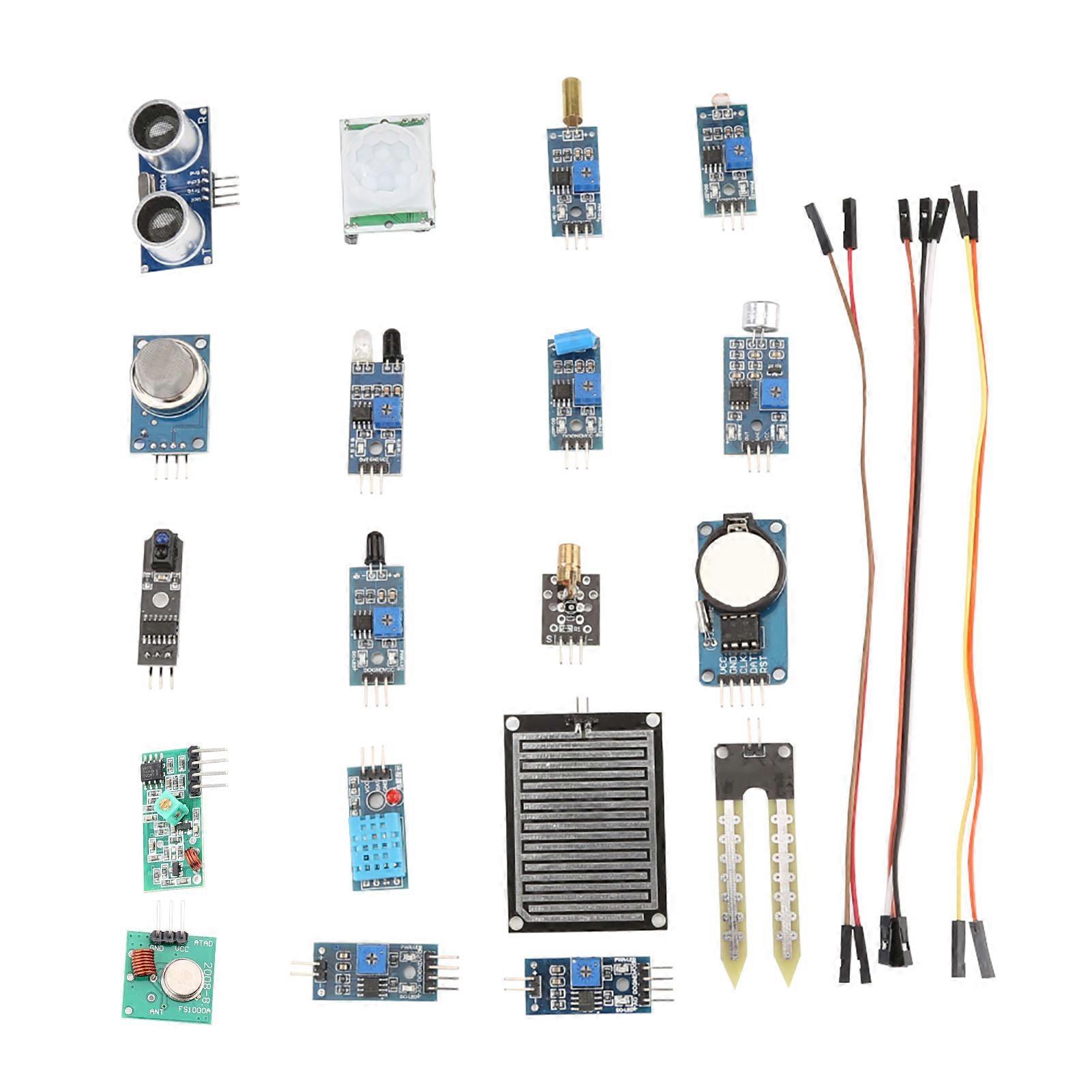 16in1 Sensor Module Board Starter Learning Kit for Raspberry Pi