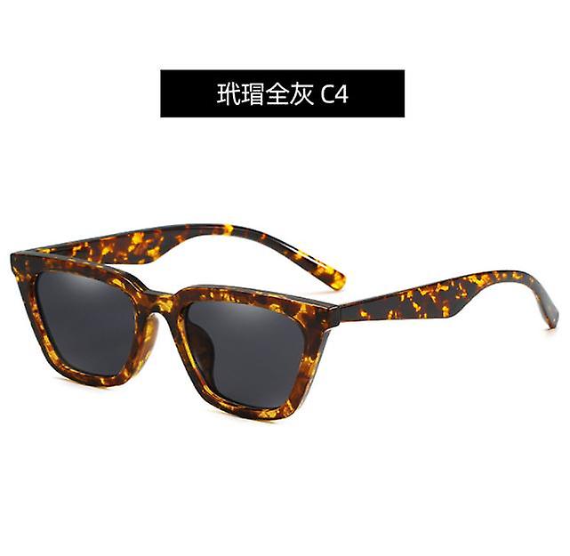 GAOXIN Cat Eye Fashion Street Sunglasses Outdoor Vacation Sunsha 並行輸入品 2023 New Design Hollow Cat Eye Small Frame Sunglasses Uv400 For