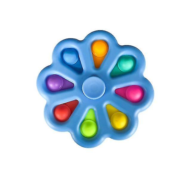 لعب الأطفال الملونة الملوثات العضوية الثابتة الدوران لعبة الإغاثة الإجهاد التعليمية إصبع طرف اللعب للأطفال الكبار هدية