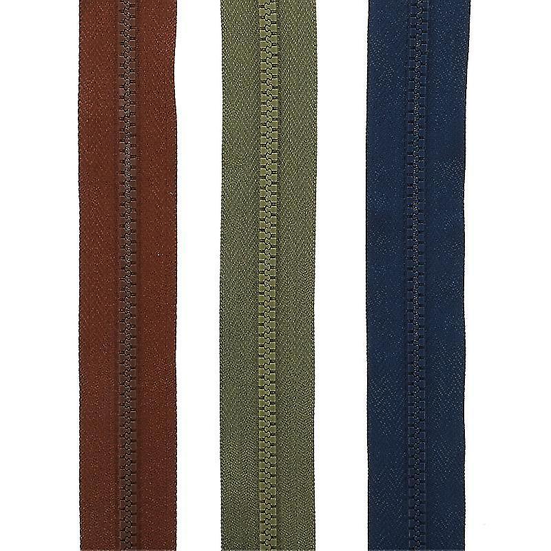 91X3cm Unisex Wallet Chains 3pcs Resin Zippers Diy Zippers Clothes Bags Garment Zippers Tailor Sewin