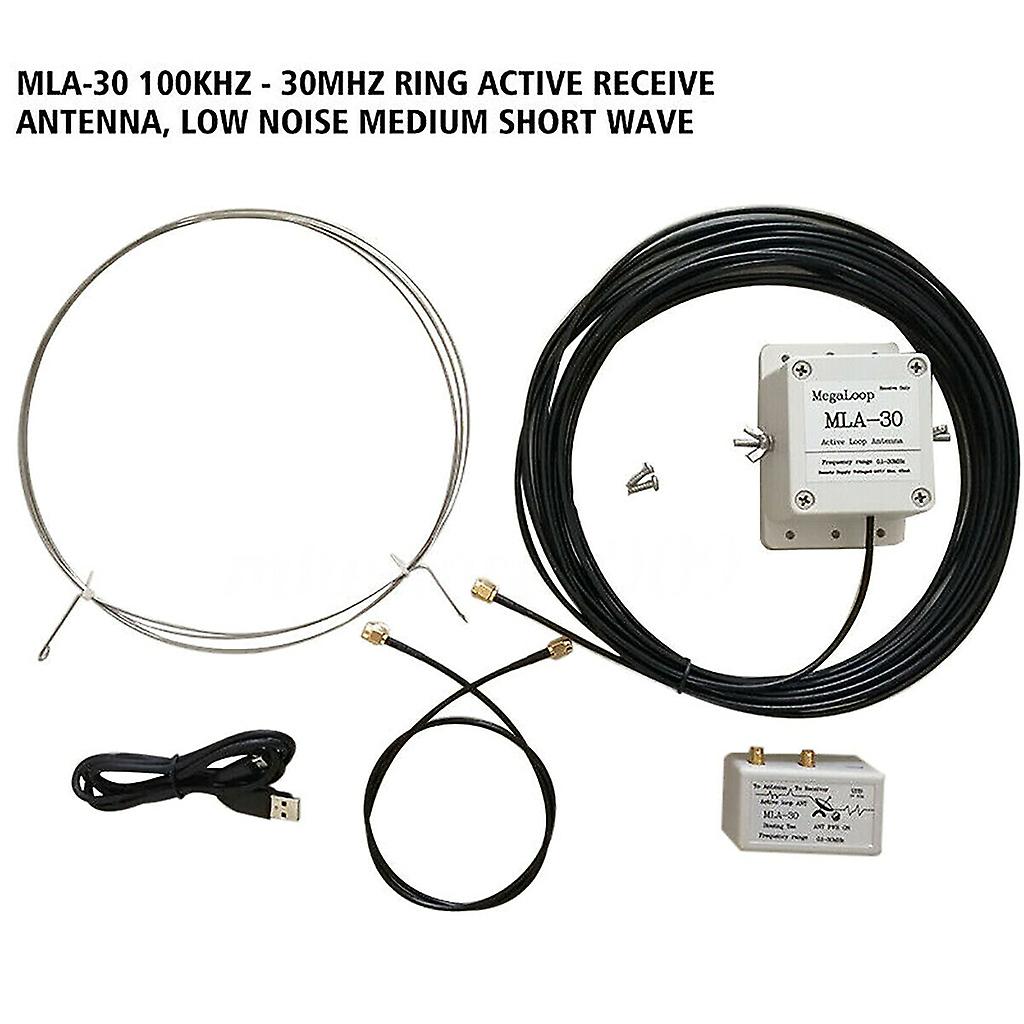 Active Receiving Loop Antenna MLA-30 Balcony Erection Antennas 100kHz-30MHz