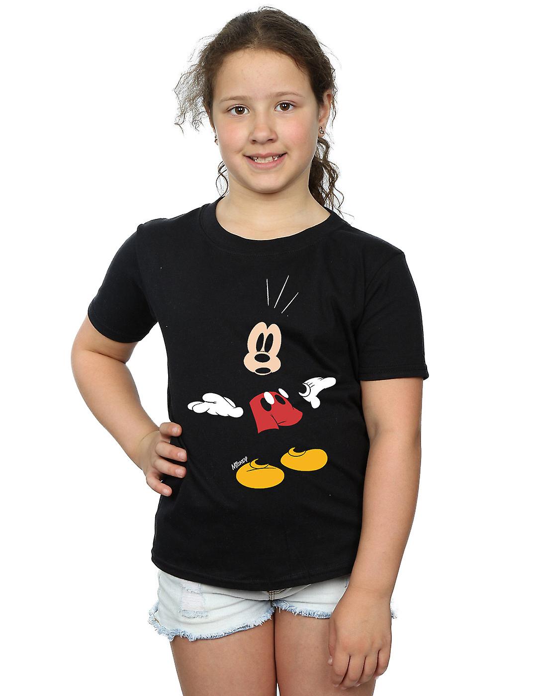 Disney Girls Mickey Mouse Surprised T-Shirt