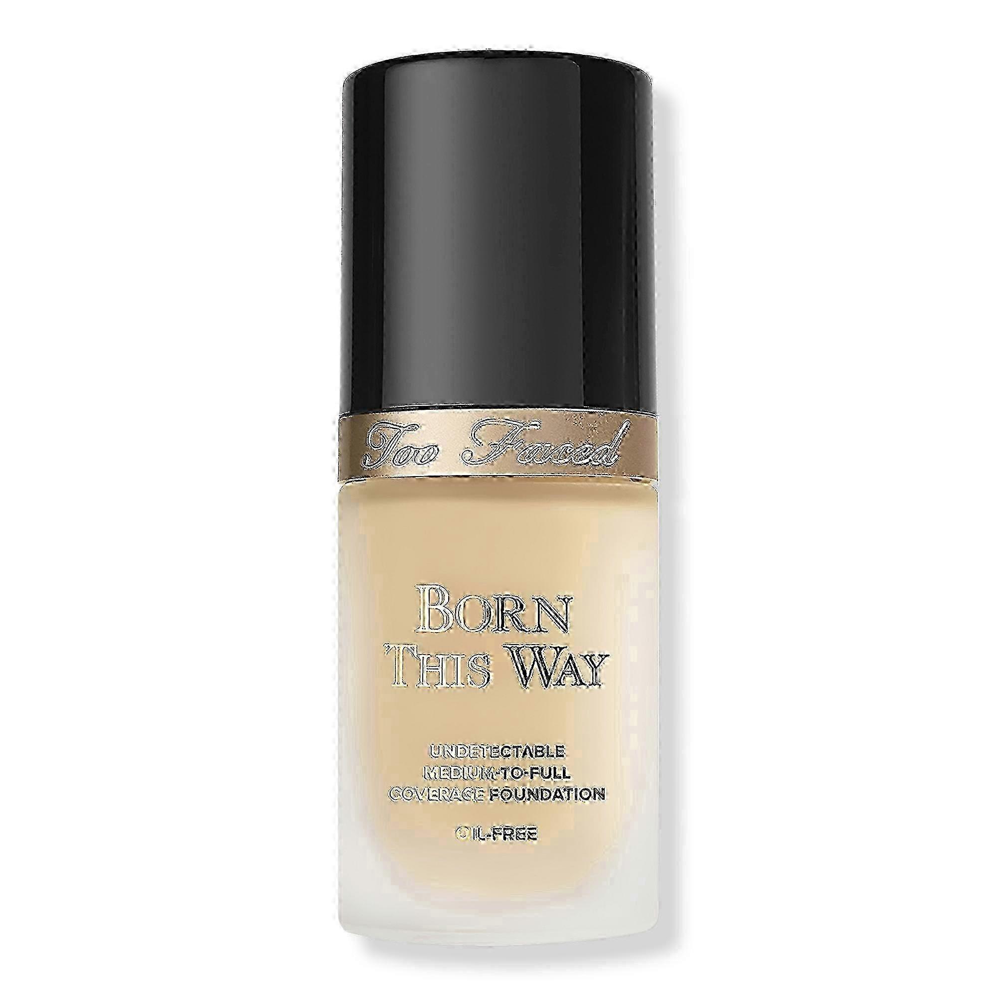 Too Faced Born This Way Undetectable Medium-to-full Coverage Foundation, Ivory, 1 Oz