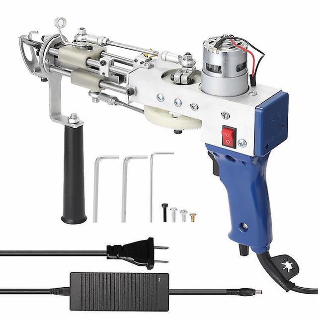 Electric Carpet Tufting Weaving Machine Flocking Device Industrial Embroidery Tool Cut-pile Loop-pile Knitting Equipment