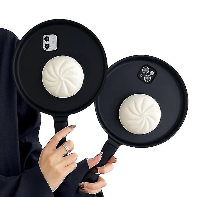 Creative Frying Pan IPhone Case Mobile Protective Cover