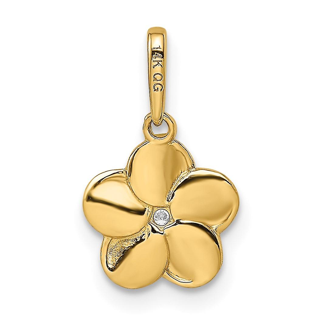 Hatia Gold Flower Pendant Necklace main image 1
