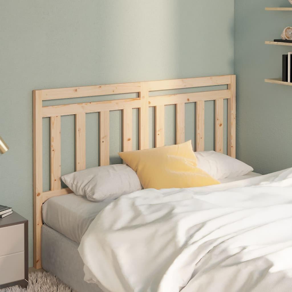 Headboard 156x4x100 cm solid pine wood, SKU: 814099