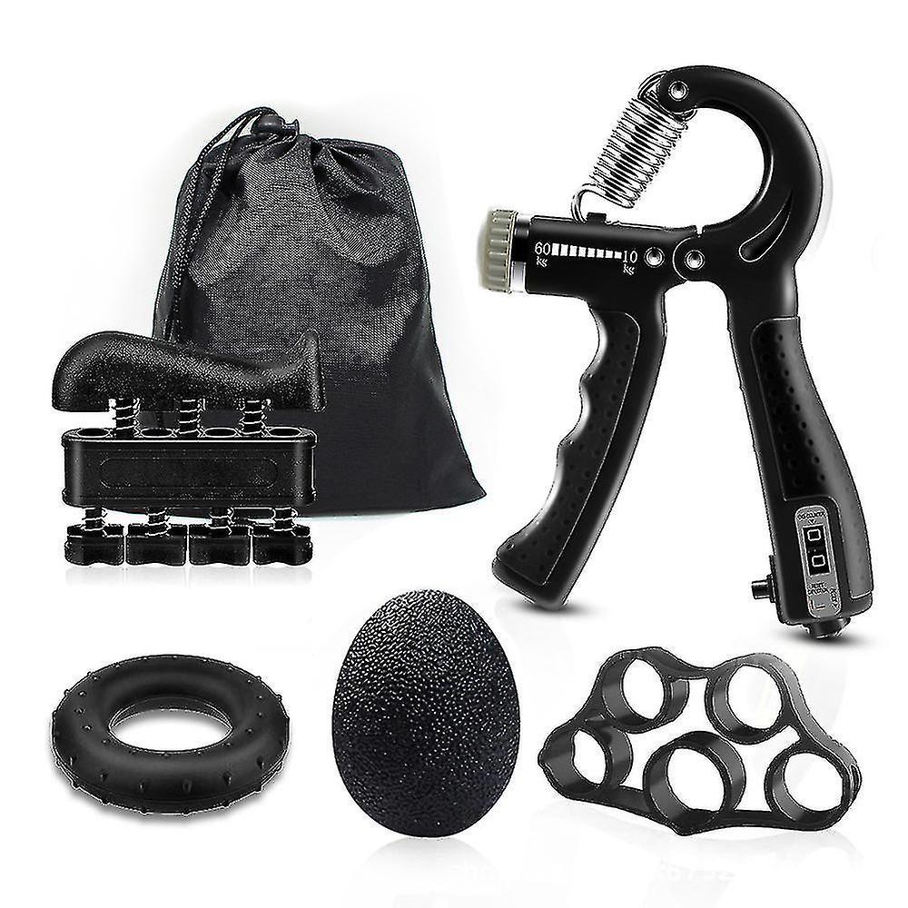 Mână Mâneră Întărire Numărare Antebraț Antrenor Kit de antrenament 6pack Mâner reglabil Mâner Întărire Prindere Inelar Targă Degetul Exercițiu cu degetul