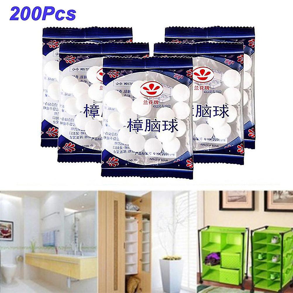 200 Pcs Insect Balls for Clothes Wardrobe Insect Protection