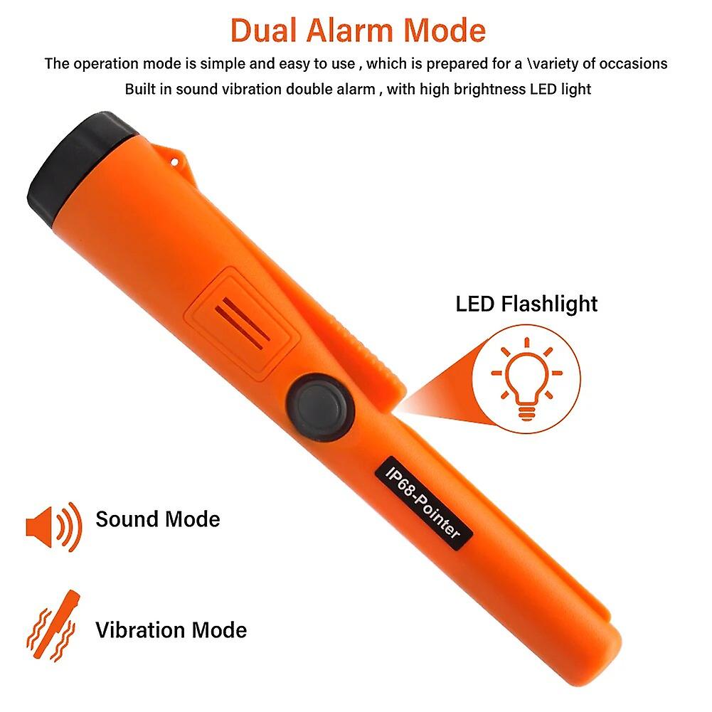Professional Smart Metal Detector Ip68-pointer Waterproof 360° Side-scan Underground Metal Analyzer For Adventure Treasure Hunt