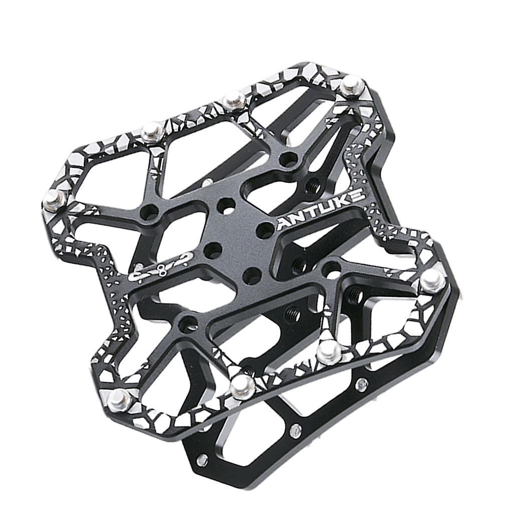 Universal Bicycle Clipless Pedal Platform Adapter Parts For Spd Blue