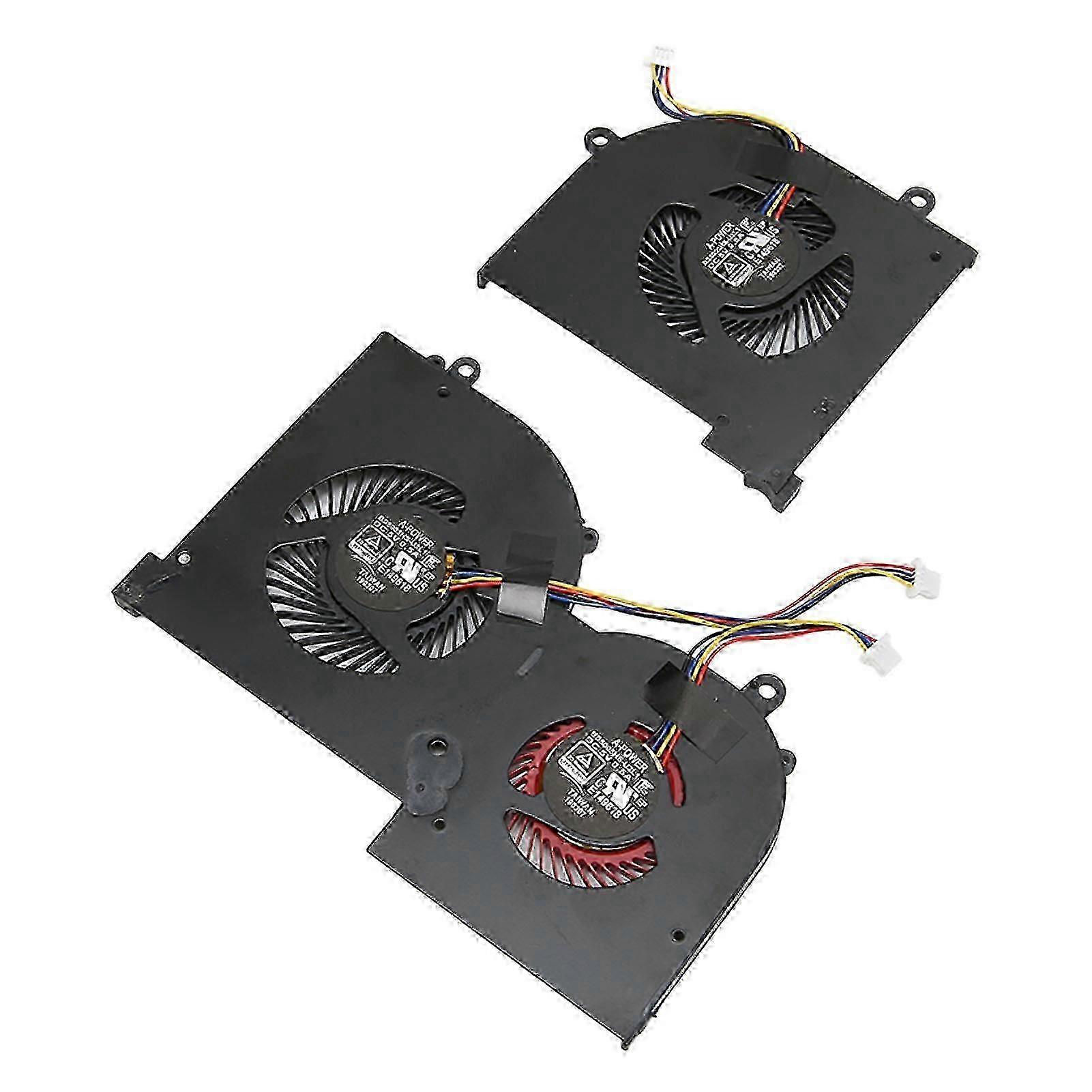 CPU GPU Lüfter 4 Pin Gute Wärmeableitung Laptop Lüfter für MSI Gs65 MS 16Q2 für 16q2 Cpu Cw für 16q2 GPU Cw