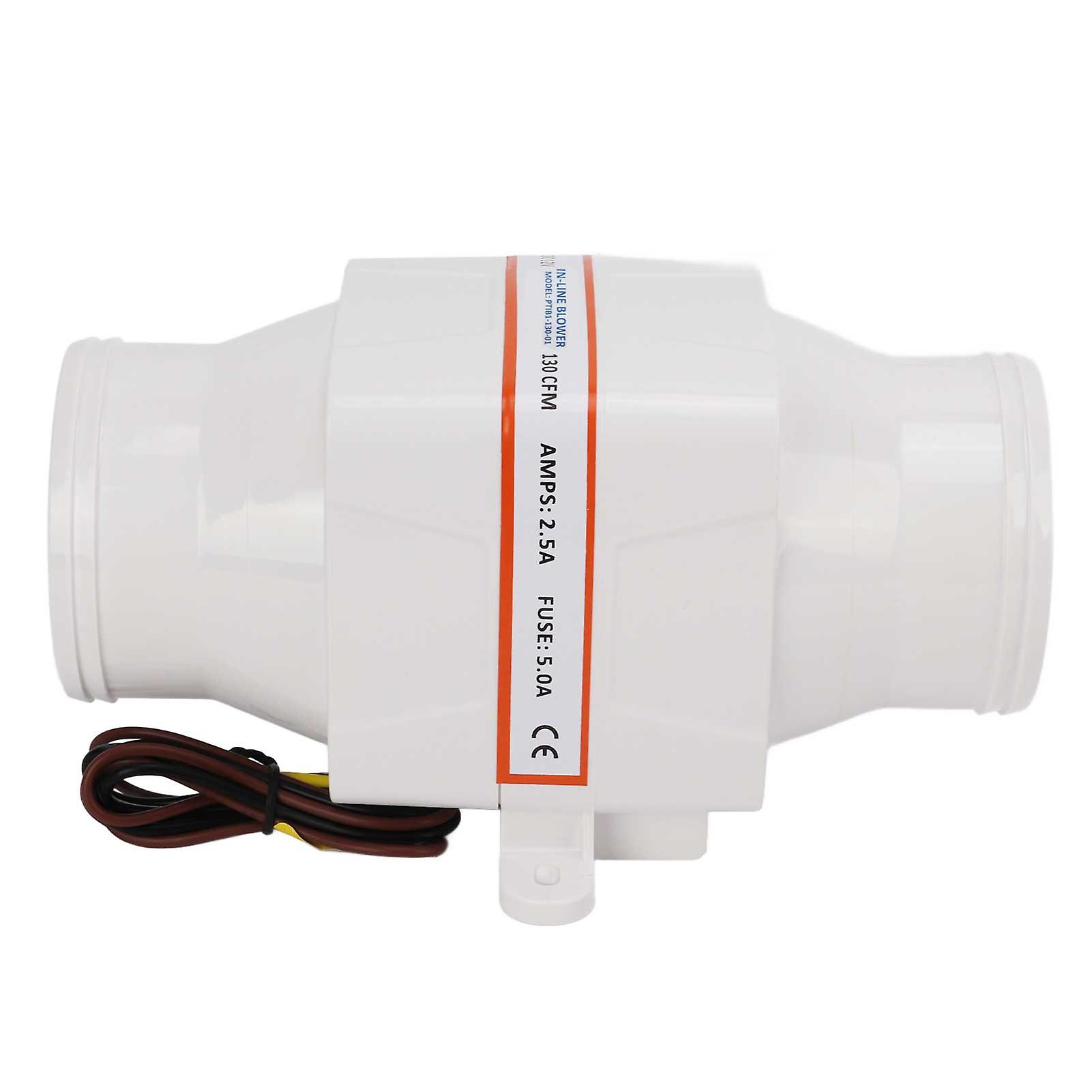 Souffleur d'air de cale marin électrique étanche de 3 pouces 12 V 130 CFM avec ventilateur à 4 pales pour bateau marin
