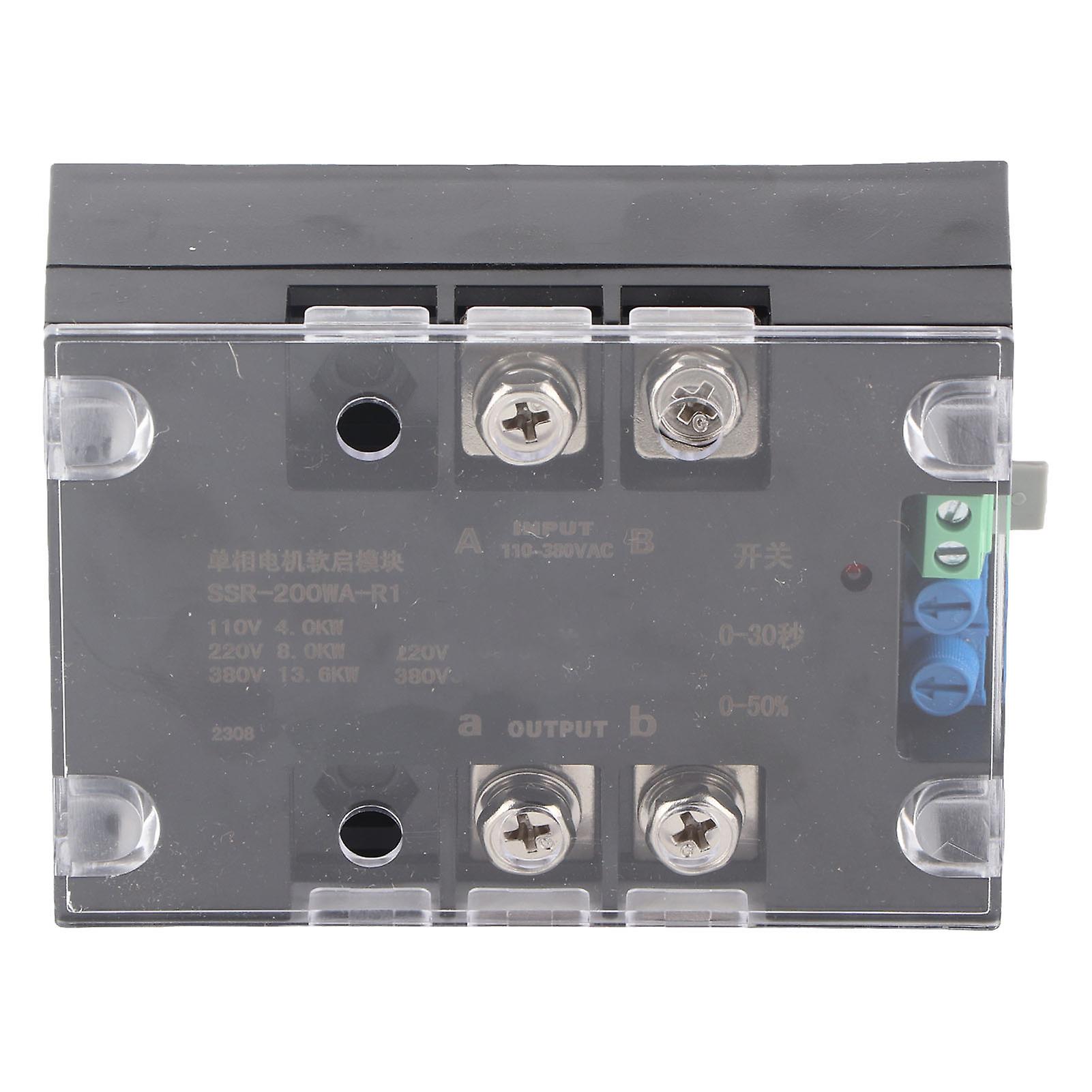 Motor Start Board Brass Bottom Industrial Control Accessory Simple Wiring Single / 2‑Phase