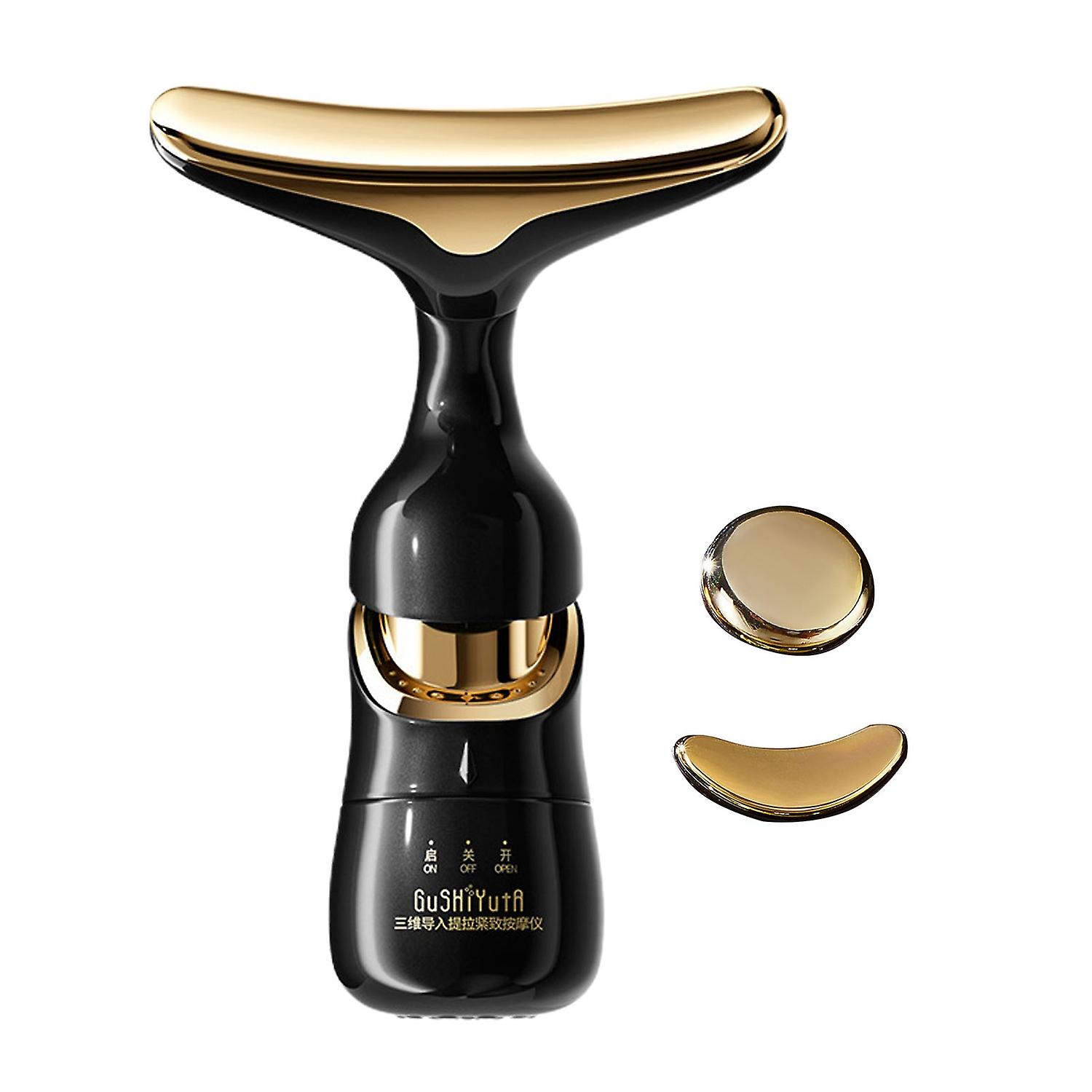 1 Set Face Lifting Device Firming Replaceable Head Promote Absorption Neck Tightening Device Essence