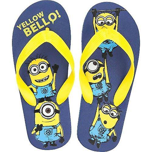 Boys Licenced Minions Flip Flops