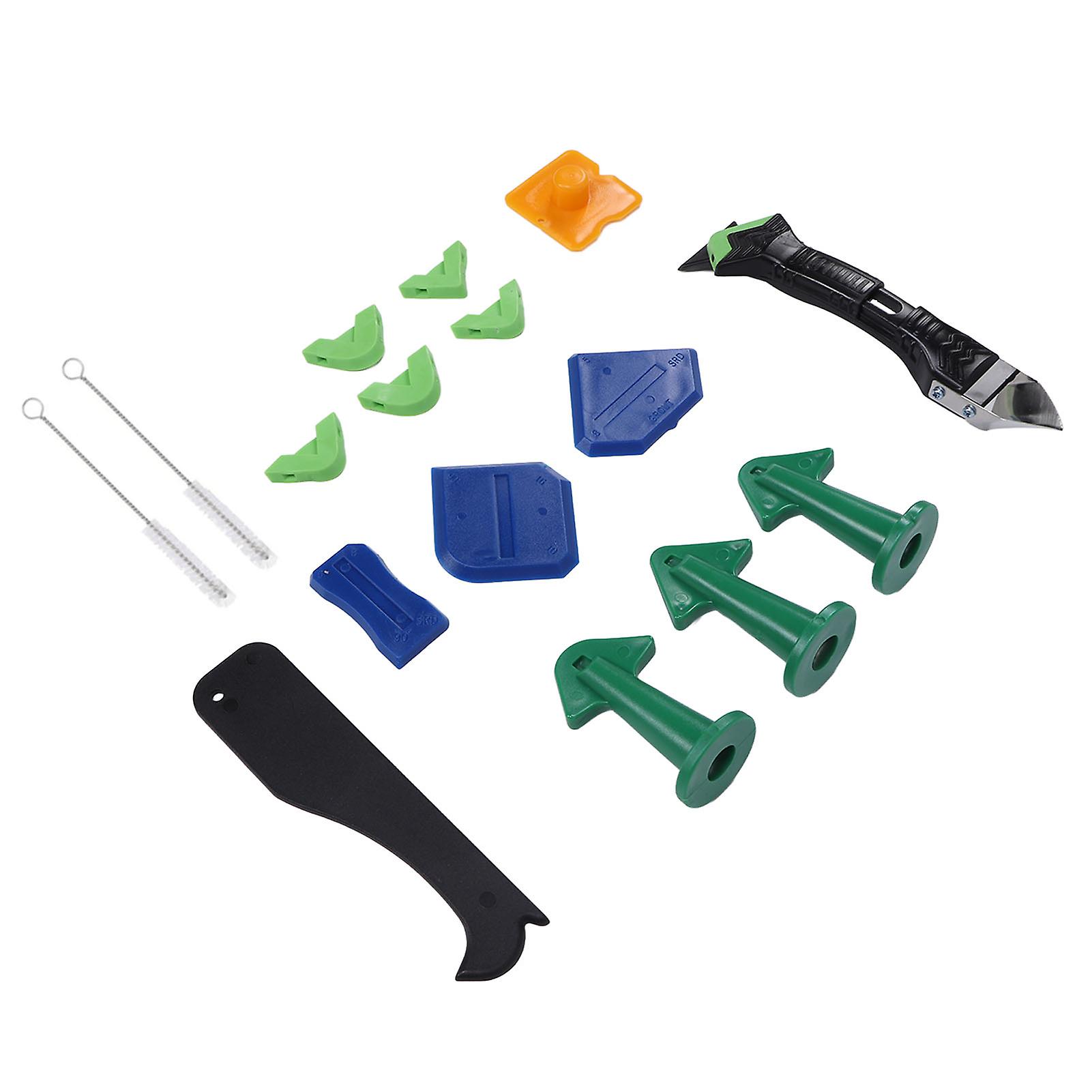Silicone Caulking Kit Sealant Finishing Scraper Multifunctional Grout Removal Tools for Household Use 