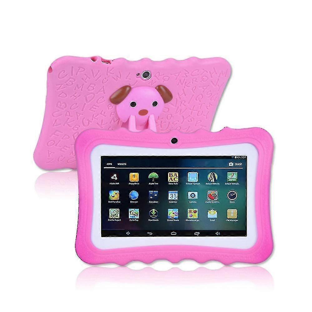 7 « Enfants Tablet Android Tablet PC 8 Go Rom 1024 * 600 Résolution Wifi Enfants Tablet Pc, Rose