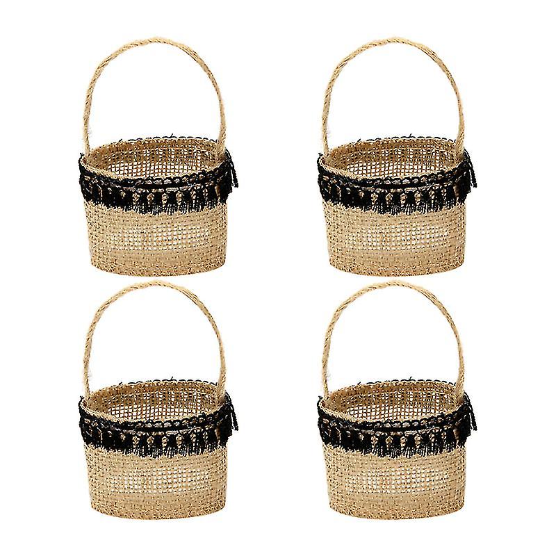 4pcs Wedding Flowers Basket