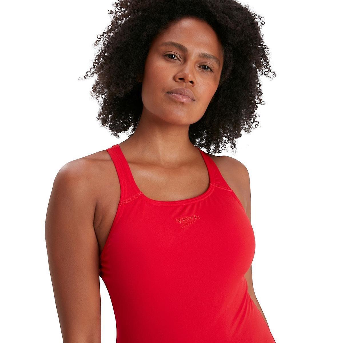 Speedo Eco Endurance+ Medalist Swimsuit - Fed Red - Womens