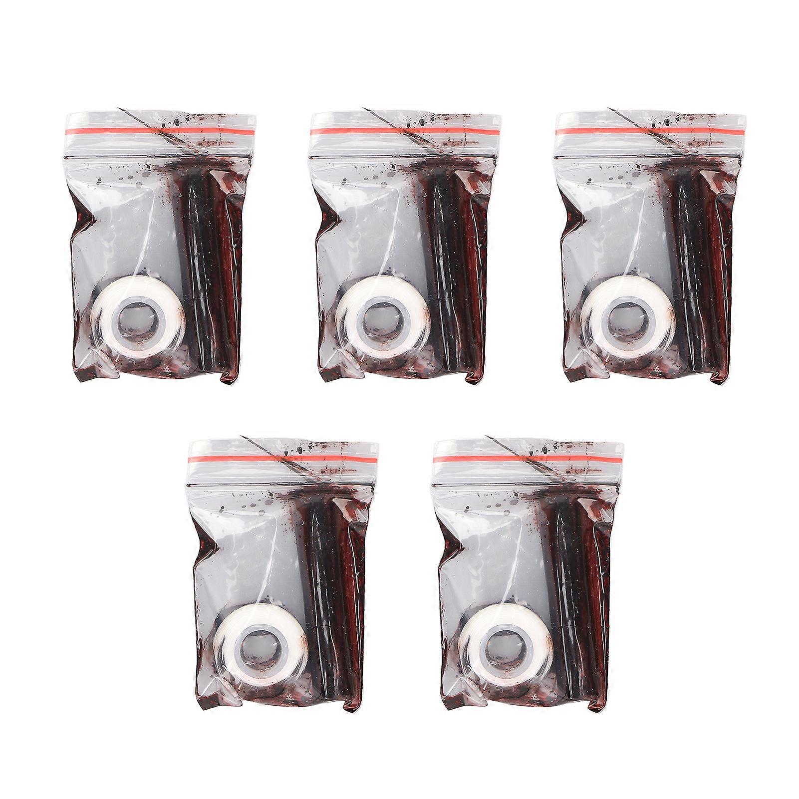 5pcs Eyebrow Mapping String Set with 2ml Brown Ink, 20m Length