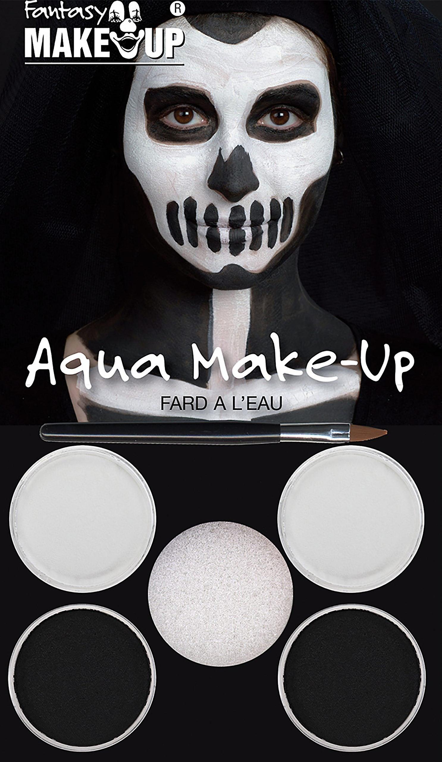 Black White Aqua Makeup Kit Make Up Unisex Mu286