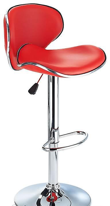 Planet Red Breakfast Bar Stool Height Adjustable