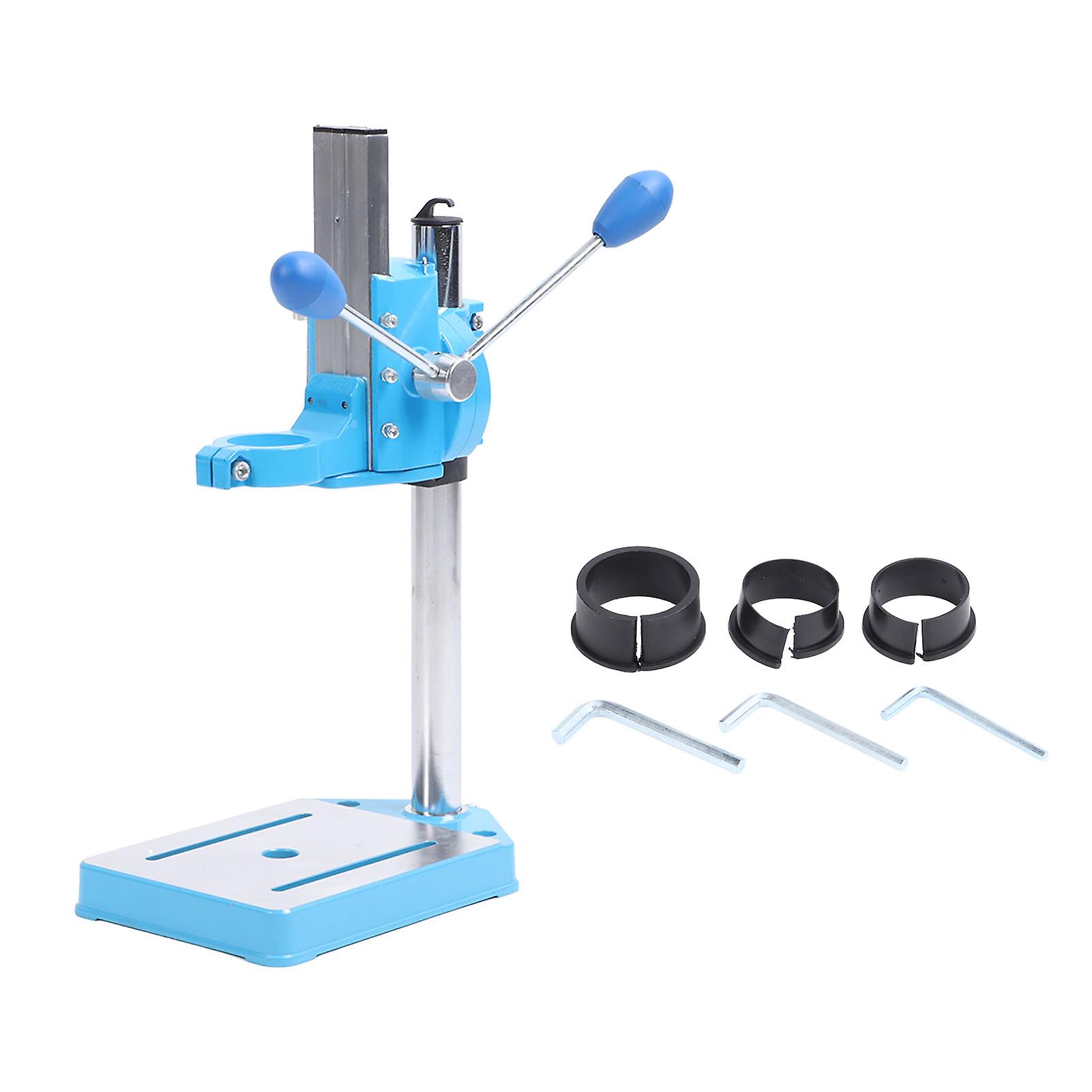 Support de perceuse électrique en aluminium moulé, haute précision, rotatif, multifonctionnel, stable, pour mini perceuse à colonne