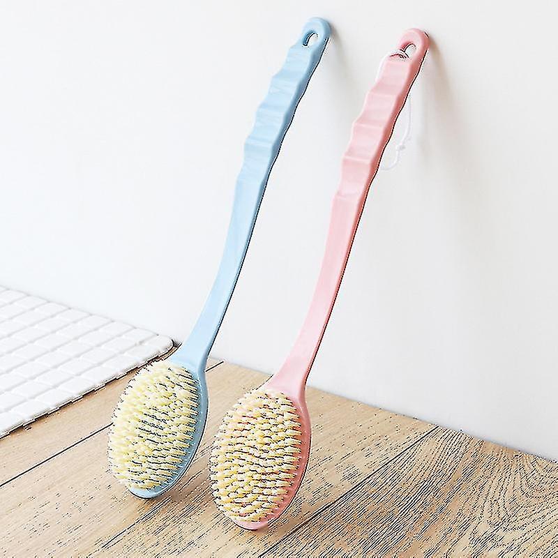 Bath Brush Back Body Bath Shower Sponge Scrubber Brushes With Handle Exfoliating