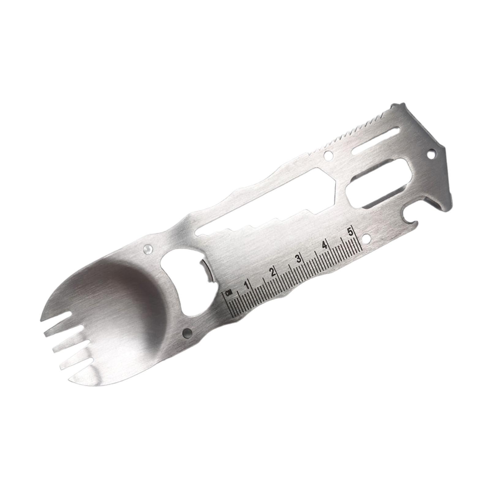 Camping Fork Spoon Sturdy Portable Tableware for Camping Backpacking Fishing