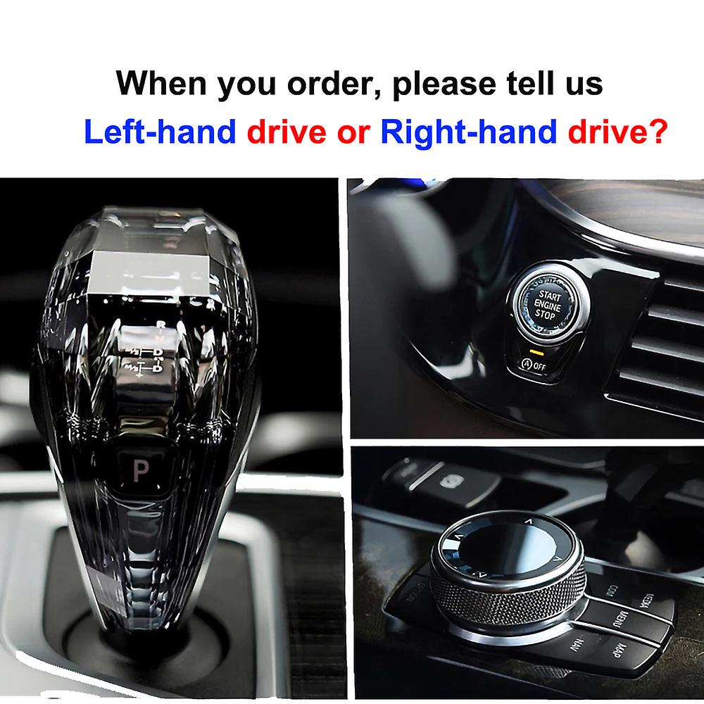3-piece Set Crystal Gear Shift Knob For Bmw G30 G20 X5/x6/6gt/x3i/3/5/7 ...