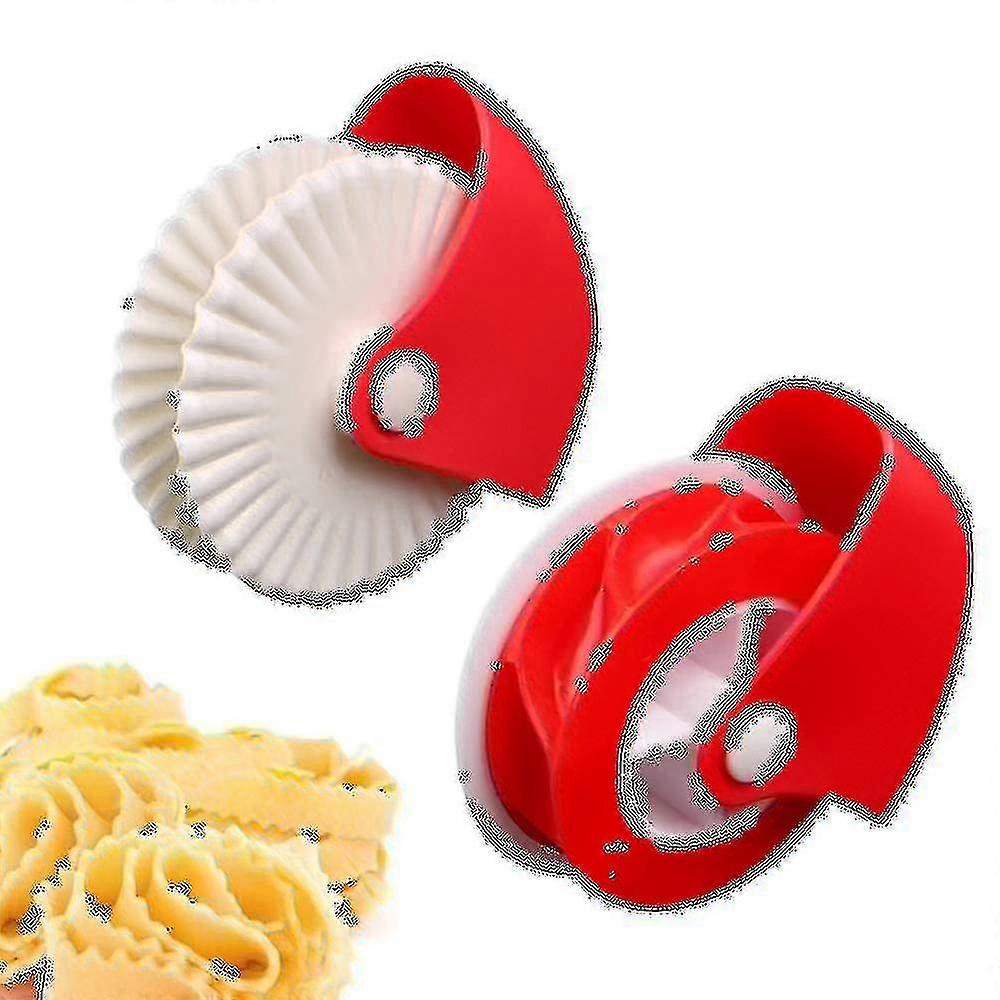 Pizza Cutter Pastry Pie Plastic Wheel Roller Kitchen Baking Tool Decoration