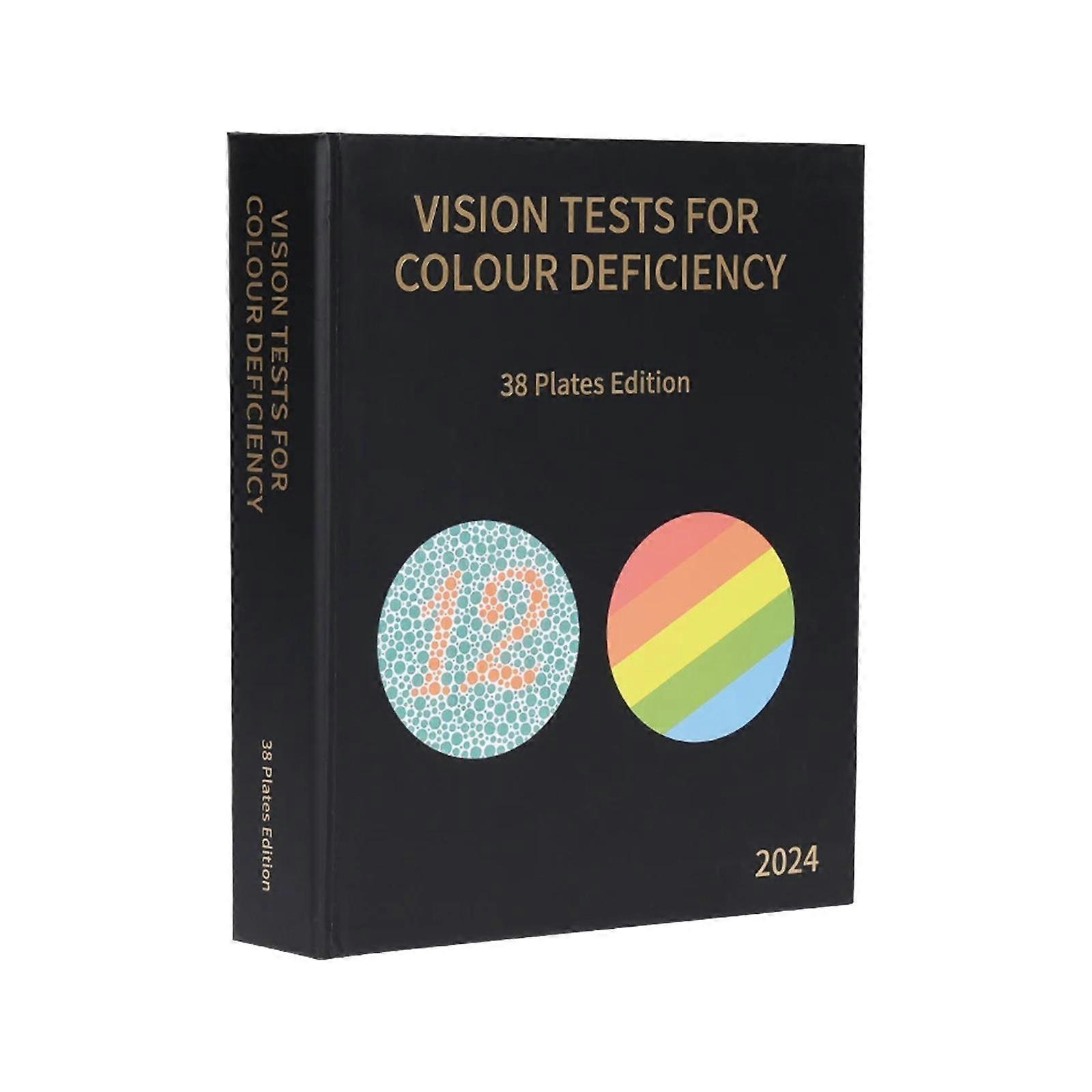 Color Deficiency Testing Book for Individuals Professionals Ophthalmologists
