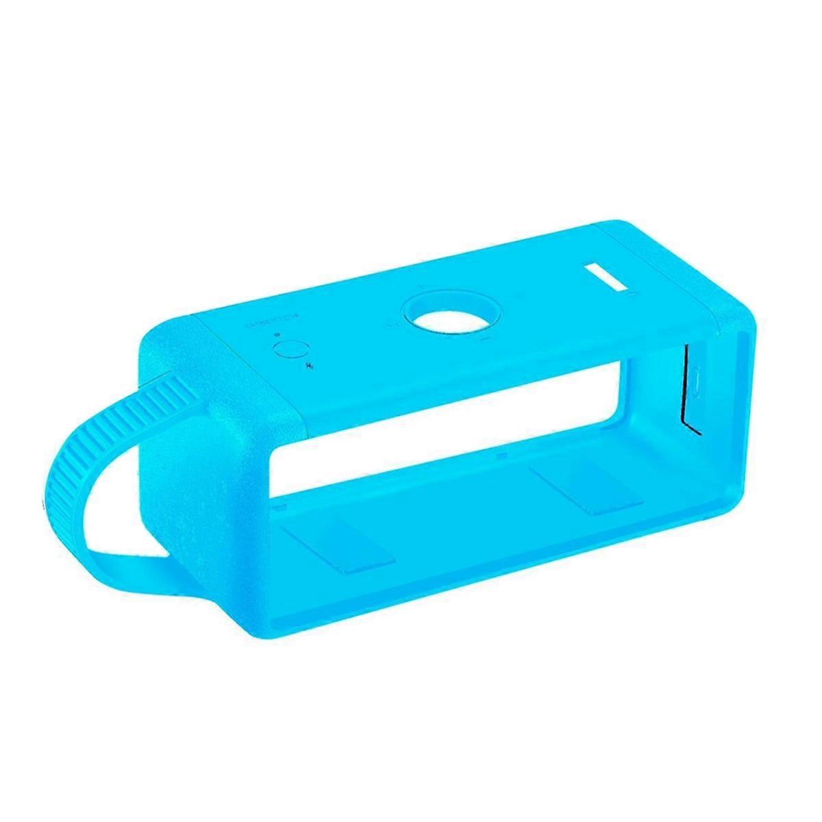 Portable Dust-Proof Silicone Protective Case for EMBERTON Bluetooth Speaker Carrying Case Accessories Blue